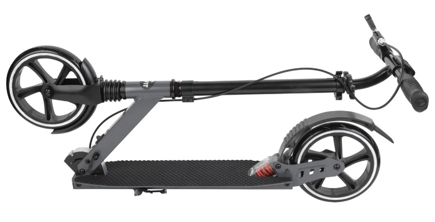 CRIVIT Koloběžka s odpružerním Town Scooter černá 2